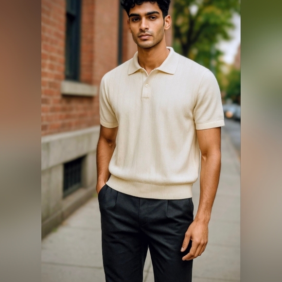 Ben Sherman Other - NWT-BEN SHERMAN Off-White Polo Shirt. Size M